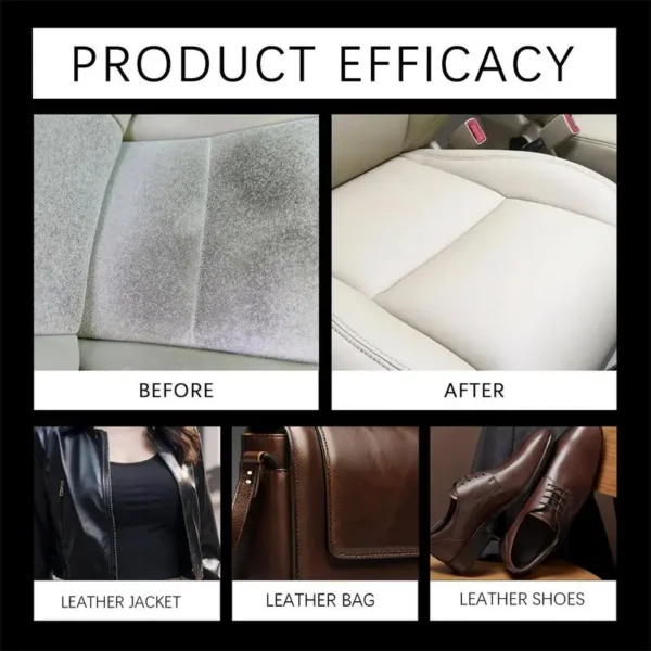 All-Purpose Vehicle Wipes Deep Cleaning Leather Care Products Natural Interior Cleaner Efficient Conditioner Wipes - Image 5