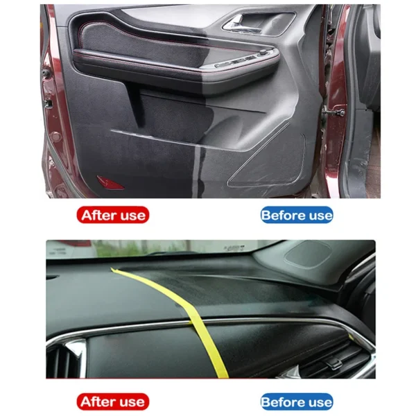 Car Plastic Restorer Back To Black Gloss Car Cleaning Products Plastic Leather Restore Auto Polish And Repair Coating Renovator - Image 4