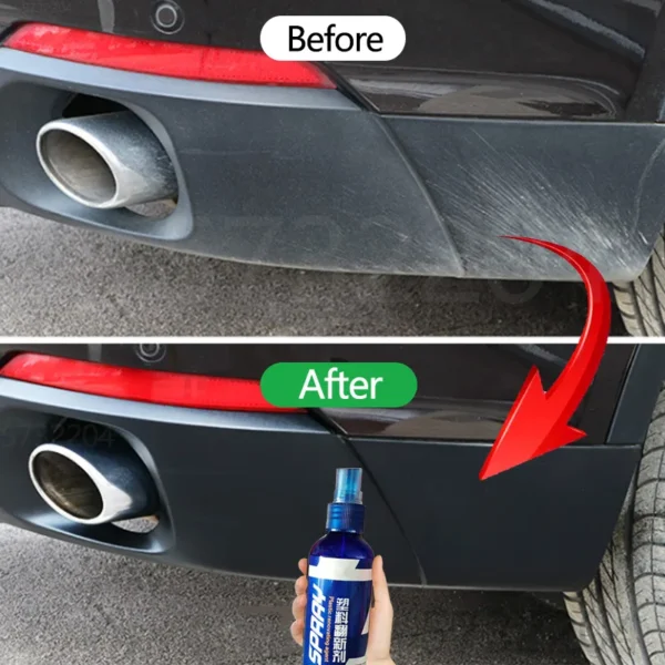 Car Plastic Restorer Back To Black Gloss Car Cleaning Products Plastic Leather Restore Auto Polish And Repair Coating Renovator