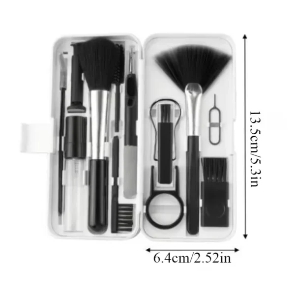 Multi-Purpose 18 In 1 Cleaner Kit Portable Storage Type Cleaning Brush For Digital Product Laptops Phone Electronic Clean Set - Image 2