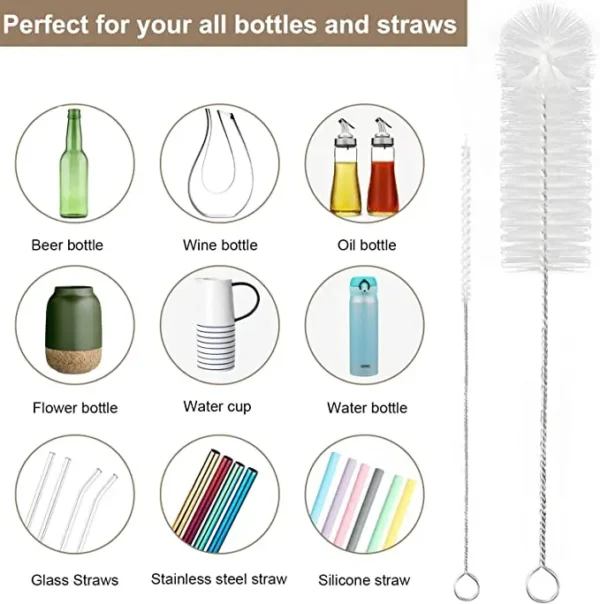 Nylon Brush Multi-Functional Tools Set Brush Spray Brush cleaning Drink Straws Sewing Machines Paint Spray Guns Cleaning Brush - Image 4