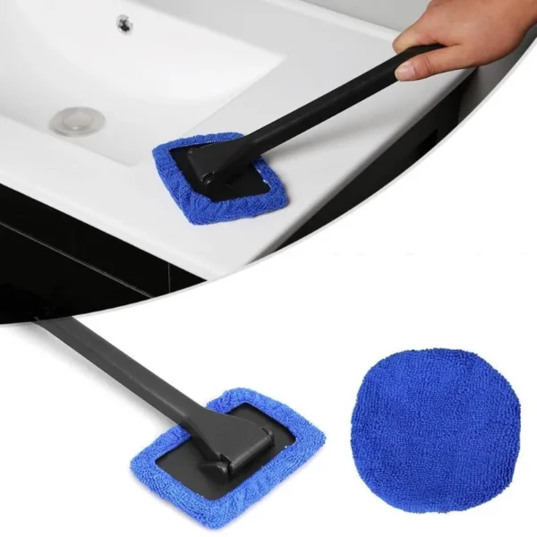 Auto Car Window Cleaner Brush Kit Windshield Cleaning Wash Tool Inside Interior Glass Wiper With Long Handle Car Accessories - Image 6