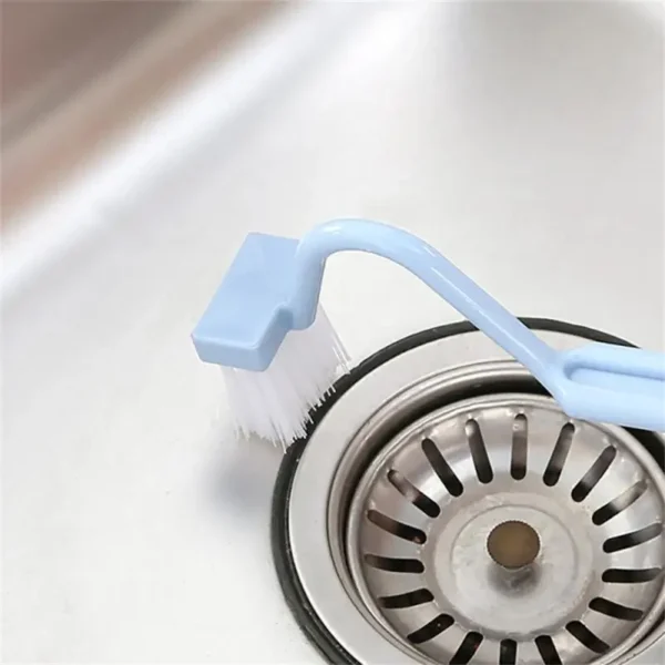 Children Toilet Brush Child Convenient Storage Bathroom Supplies Cleaning Toilet Brush Arc Extended Handle Household Products - Image 5