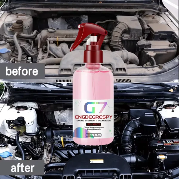 ENGDEGRESPY Car Engine Bay Cleaner Powerful Decontamination Cleaning Product For Engine Compartment Car Cleaning Product G7