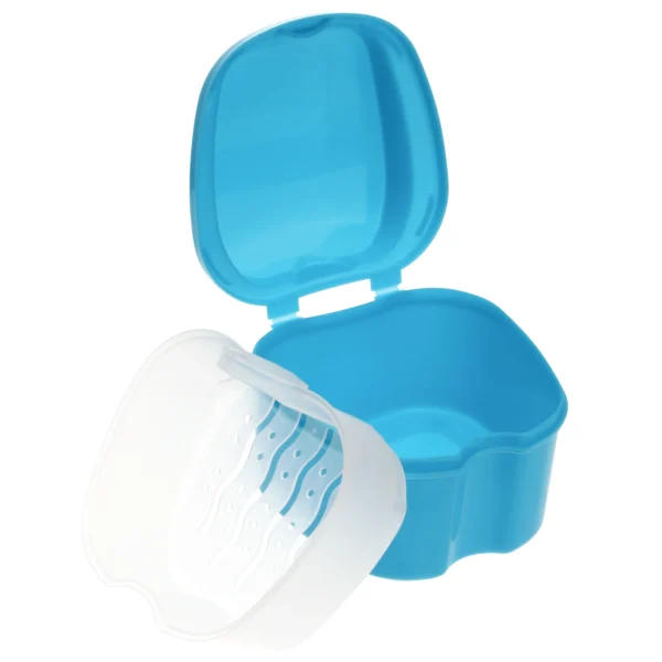 Cup Storage Case Cleaning Products Holder Cleaner Fake Teeth Accessories Travel Cases Bundle False - Image 4