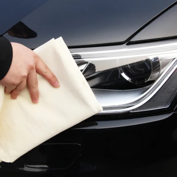 Natural Chamois Leather Car Washing Towels Super Absorbent For Car Supplies Novelty Car Accessoriy Cleaning Products - Image 2