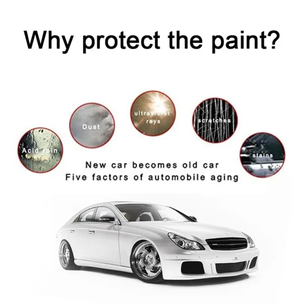 120ml Car Nano Repairing Spray Products Repair Scratches Detailing Coating Agent Glossy Car Cleaning Ceramic Coat for Automobile - Image 4